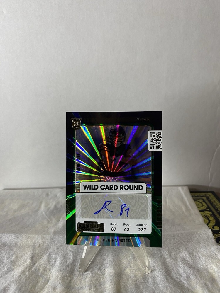 2021 Panini Contenders Jesper Horsted Auto