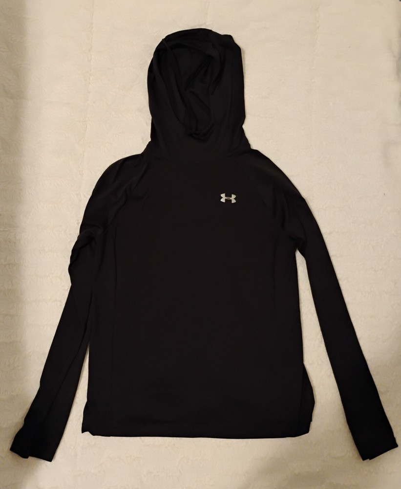 Under Armour Women's Black Medium Long-Sleeve Athletic Pullover