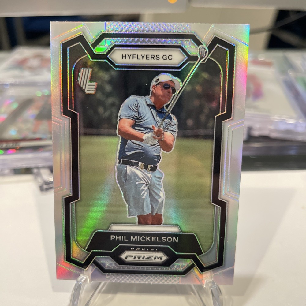 2024 Panini Prizm LIV Golf Phil Mickelson SILVER #5 🔥 Highflyers GC
