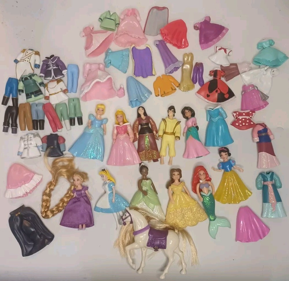 VTG Polly Pocket Dolls Girls & Boy & Accessories Mega Collection Lot!