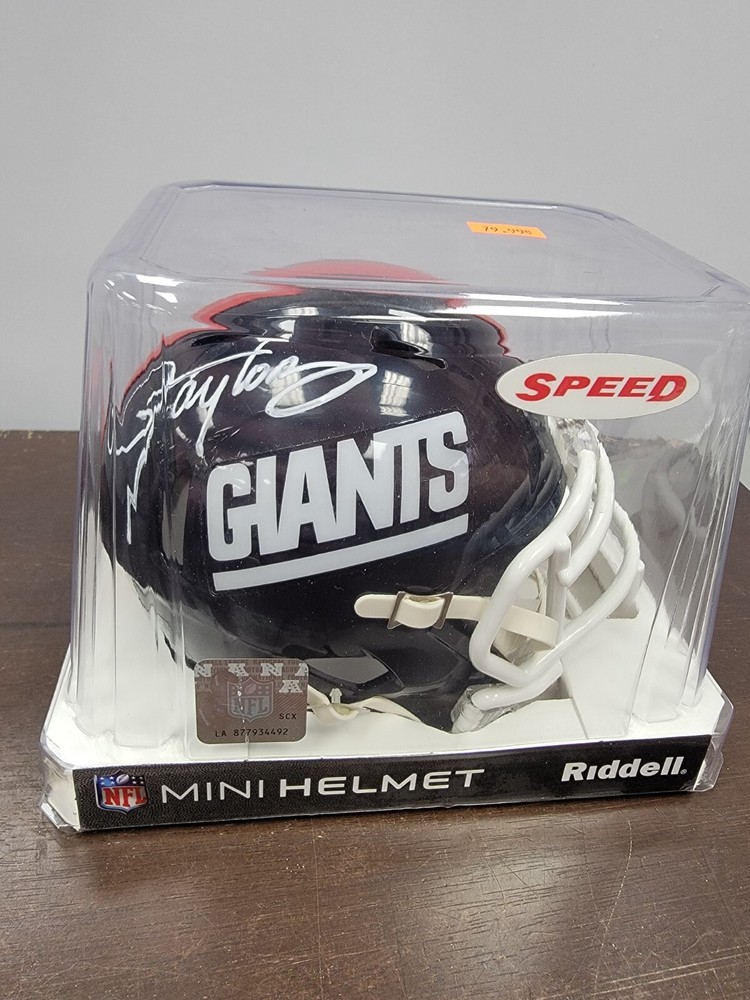 Lawrence Taylor New York Giants Autographed Mini Helmet