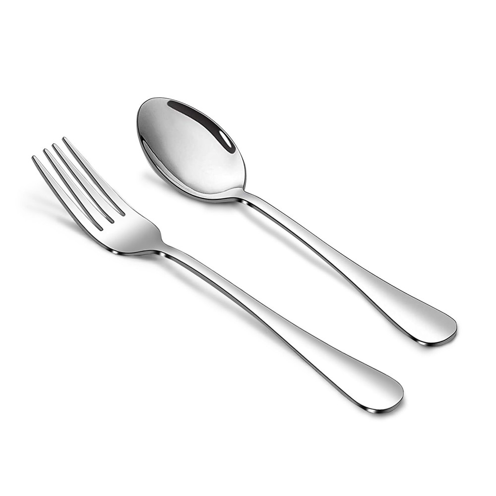 Forks and Spoons Set, 8PCS 7.3