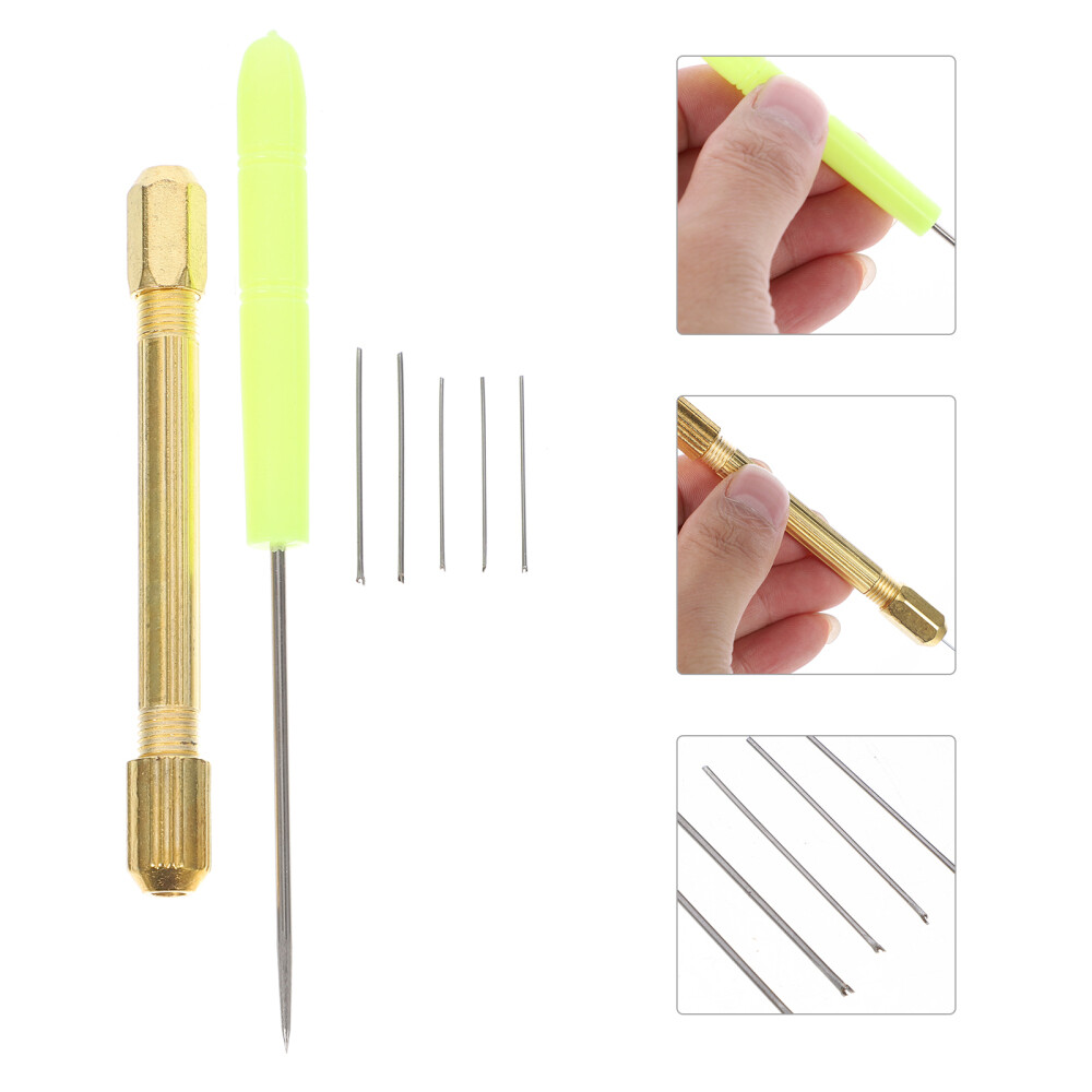 7-Piece Crochet Needle Kit for Doll Hair Making and Accessories