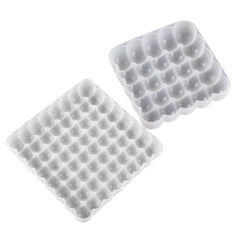 Square Crystal Epoxy Resin Molds for DIY Beads and Crafts