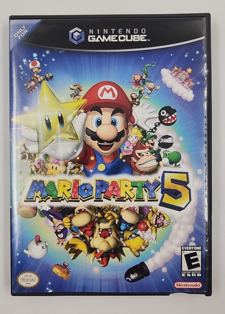 Mario Party 5 Nintendo GameCube Complete CIB