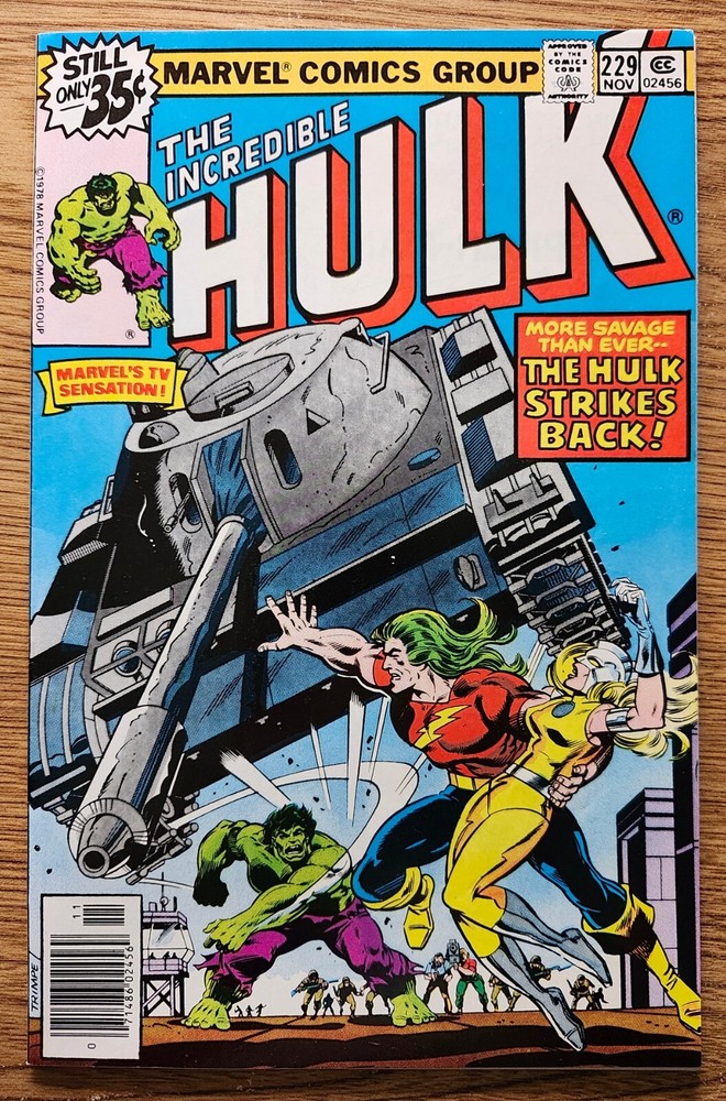 Incredible Hulk #229 NM 9.4 