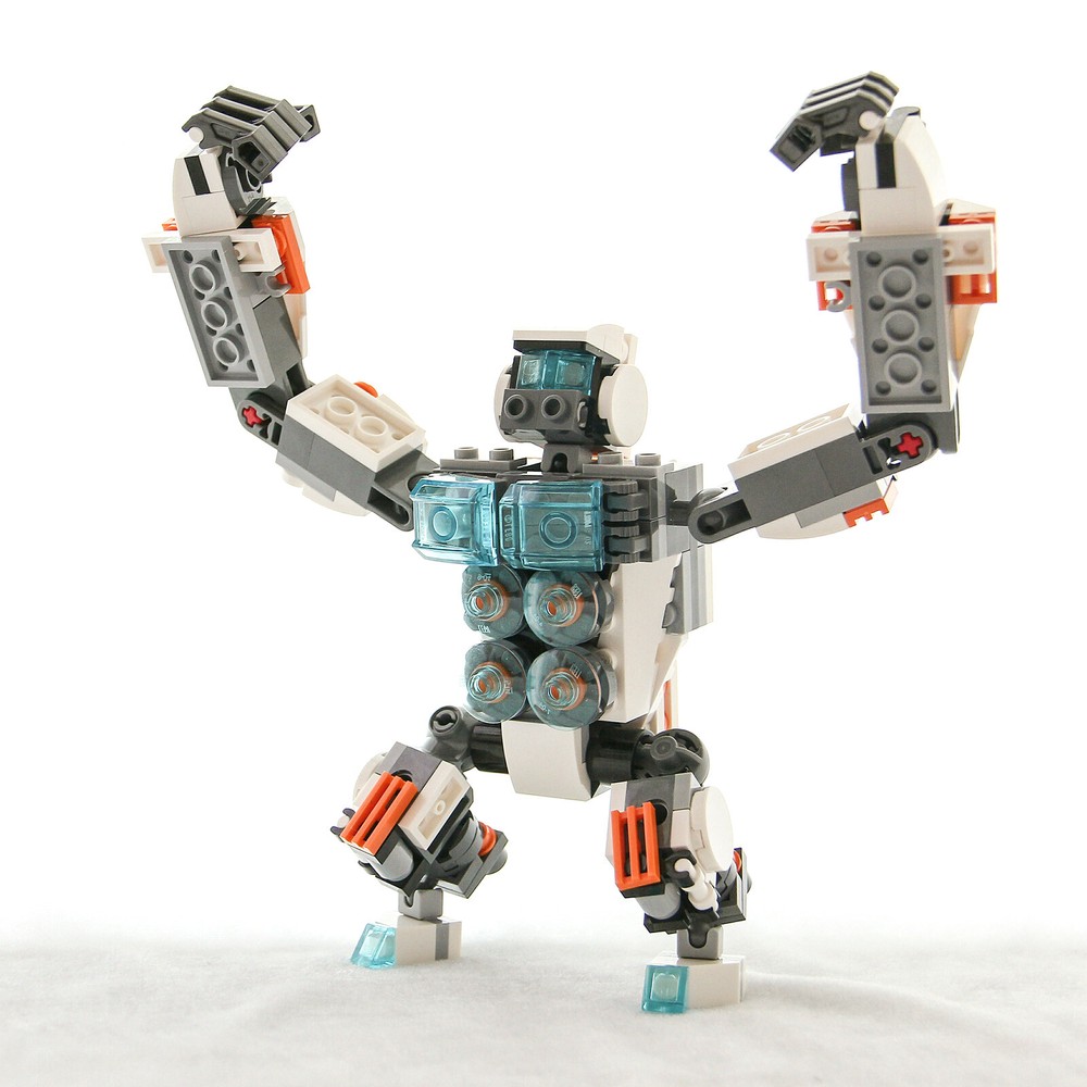 MOC Gorilla Mech Robots Building Blocks Toys Kids DIY Assembly Bricks Kids Gift