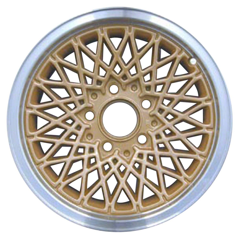Reconditioned 15x7 Flange Cut and Painted Gold Wheel fits 560-01457