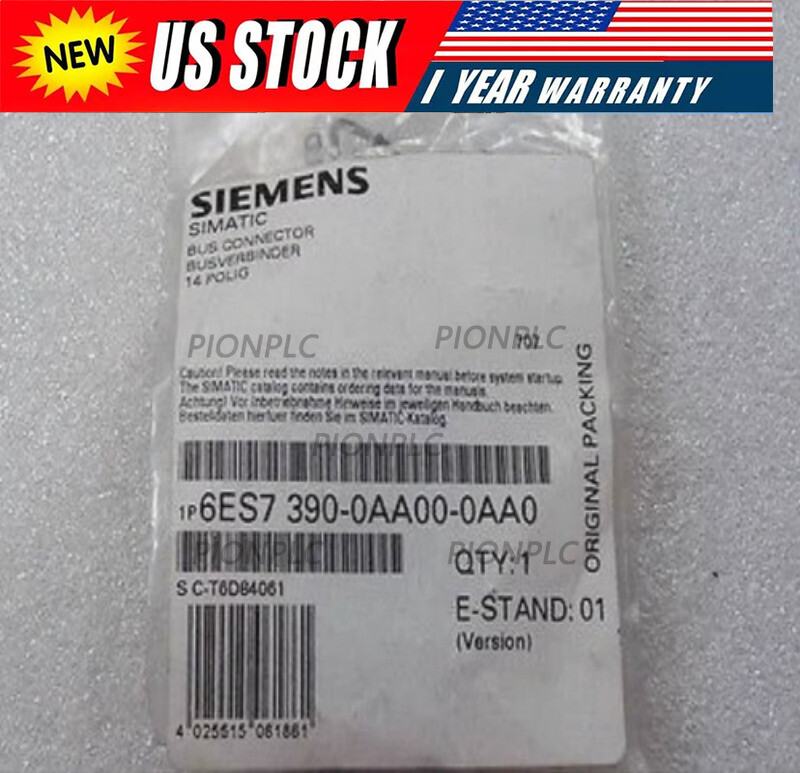NEW Siemens 6ES7390-0AA00-0AA0 SIMATIC S7 Bus Connector 6ES7 390-0AA00-0AA0