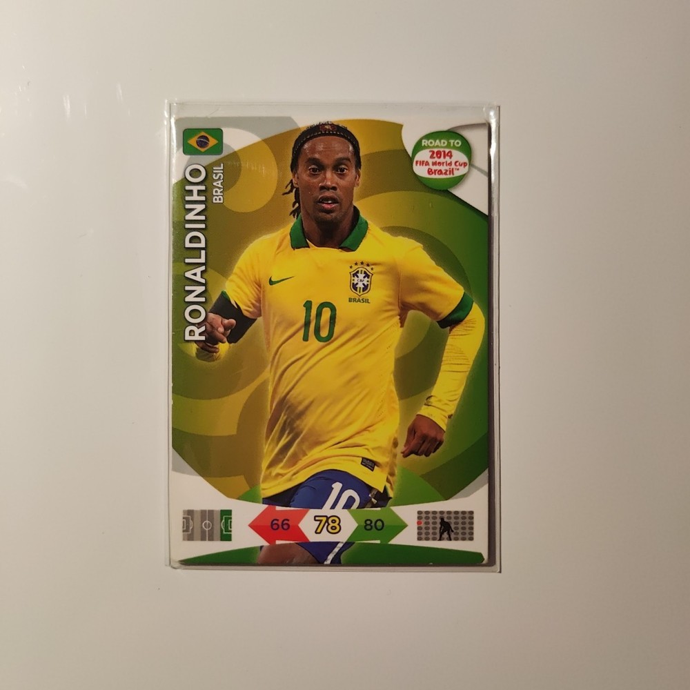 Panini Adrenalyn XL Road to FIFA World Cup WC World Cup 2014 Ronaldinho Base 24