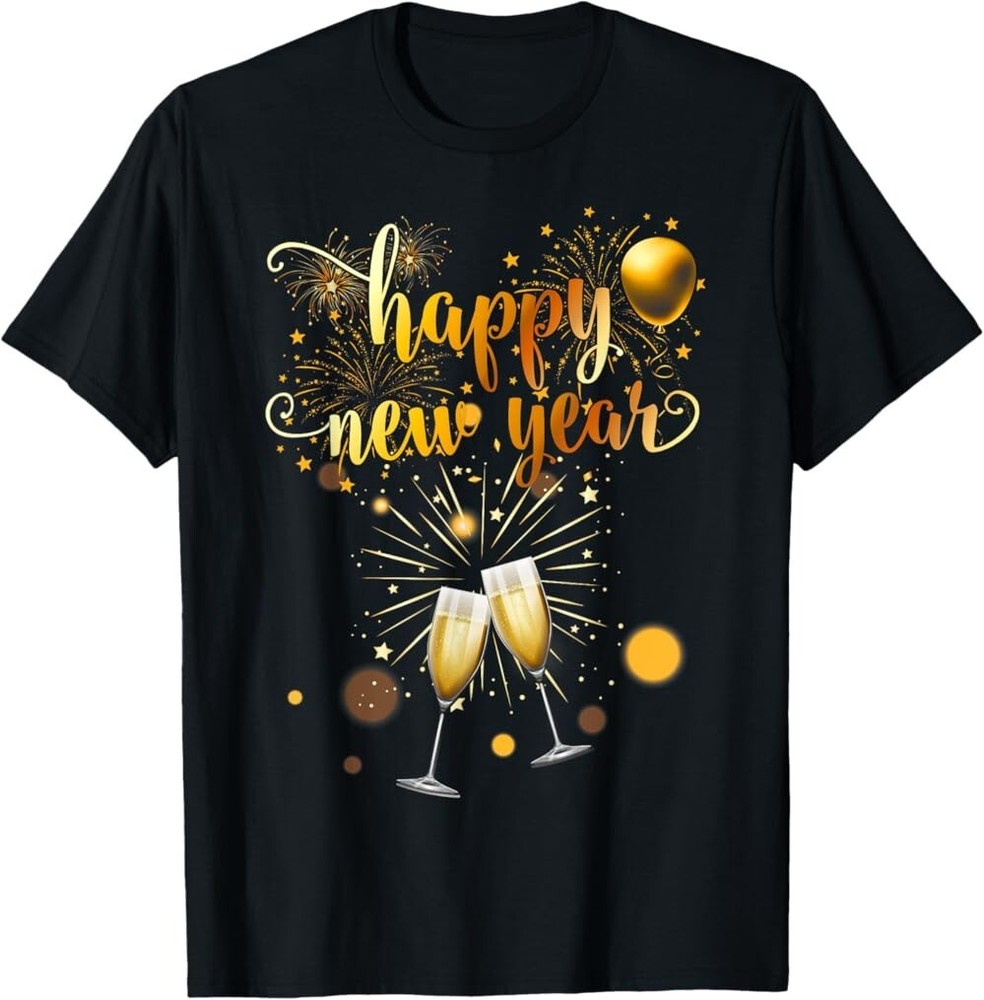 New Years Eve Party Supply 2025 New Year Firework Tshirt, Not delivered by Xmas-image