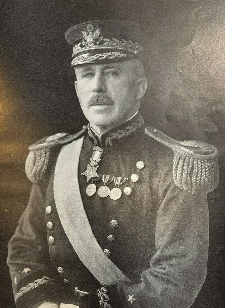 1910 Vintage Illustration Major General Leonard Wood