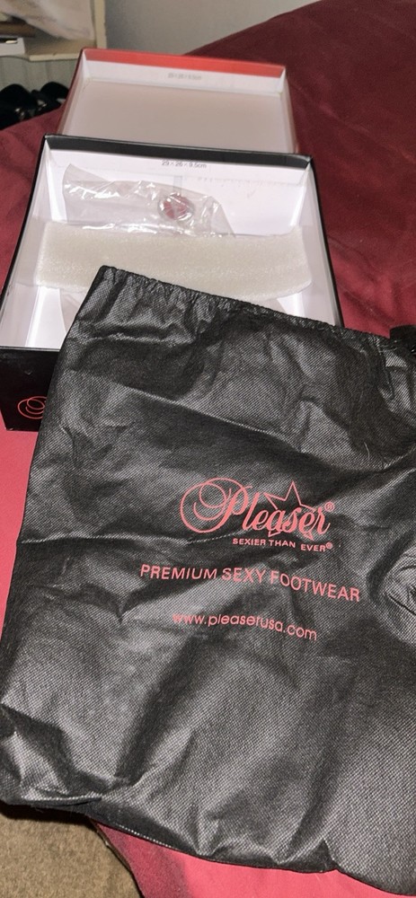 Rhinestone Studded Pleaser Heels