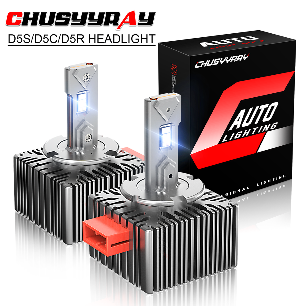 2PCS D5S D5R LED Headlight Bulbs Hi-Lo Kit for 2016 Chevy Camaro