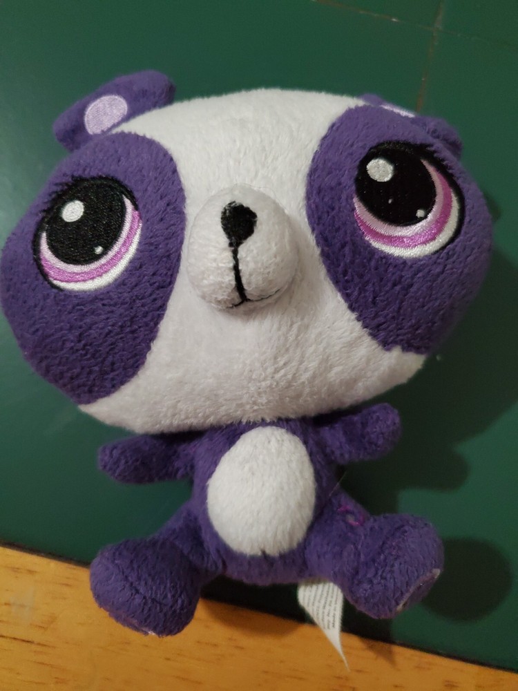 Hasbro Littlest Pet Shop 6 Inch Soft Penny Ling Panda Plush Stuffed Animal Toy LPS