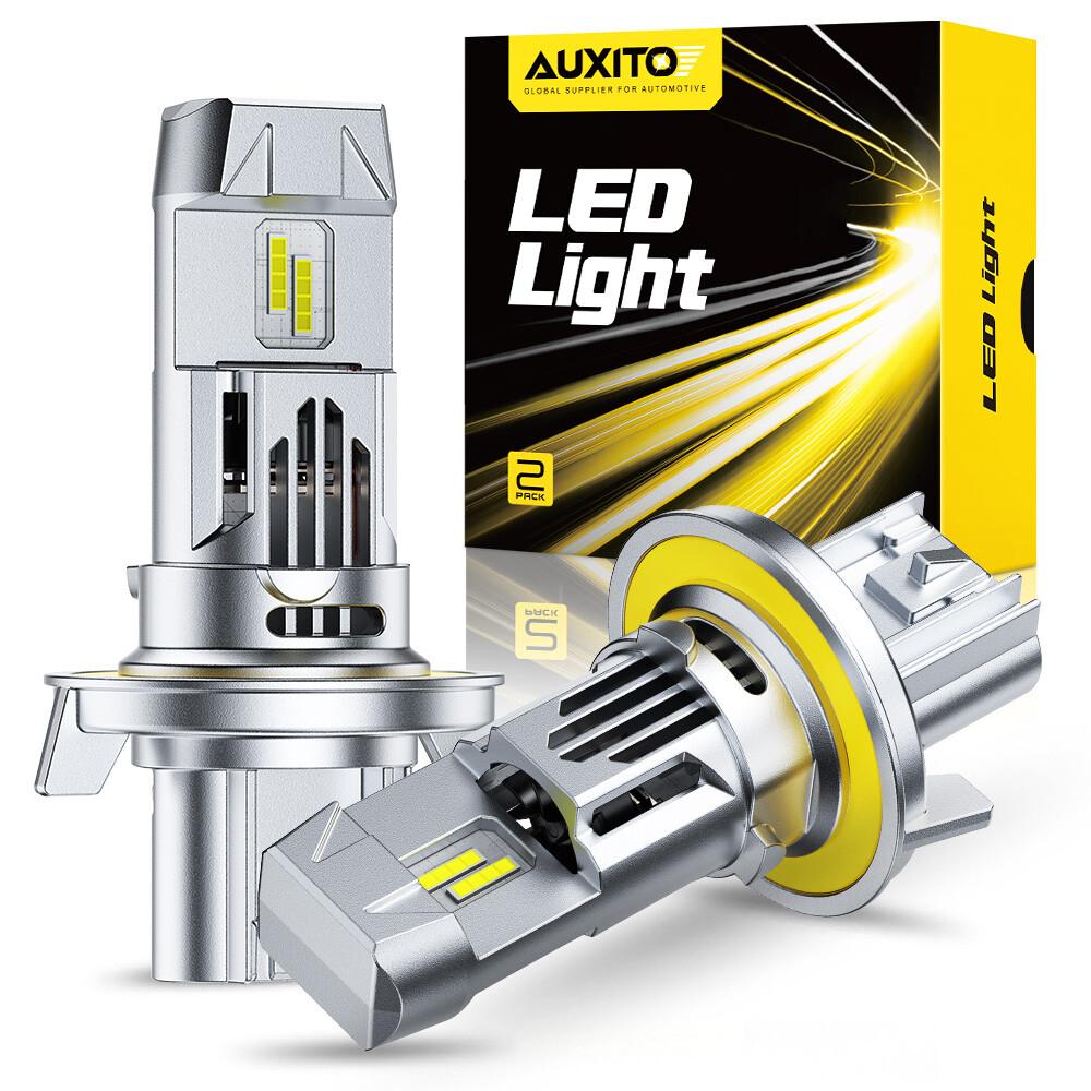 AUXITO H13 9008 High Low Beam LED Headlight Bulbs White 6500K Super Bright 6500K