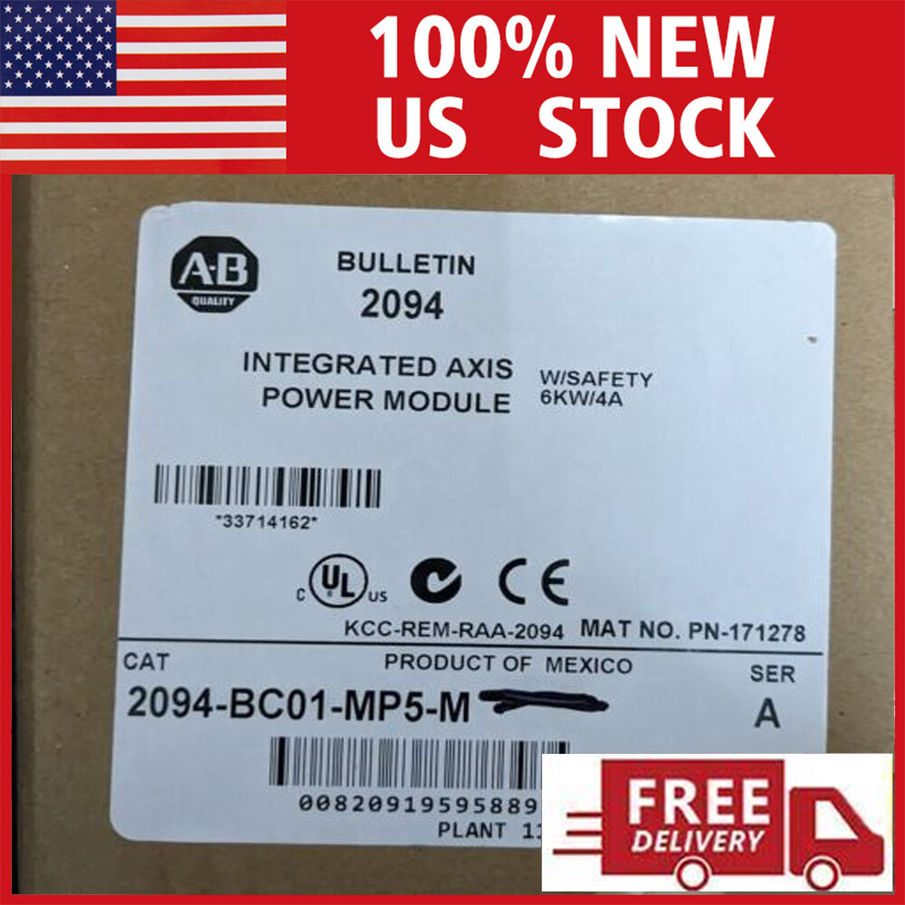 2094-BC01-MP5-M Allen Bradley 2094BC01MP5M Kinetix 6000 Integrated Axis Module