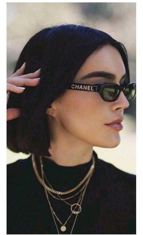 CHANEL A71280 SUNGLASSES BLACK/GRAY LENS w limestones SHIPS TODAY!