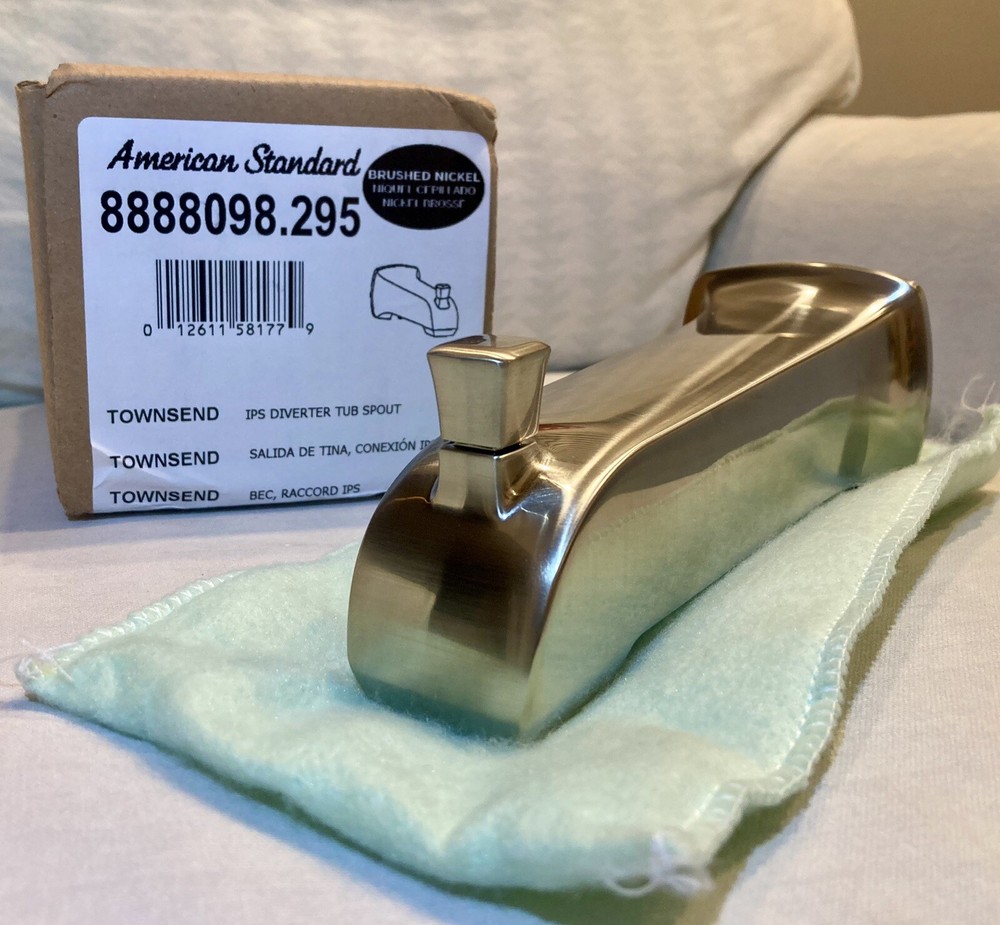 American Standard Townsend IPS отводной носик для ванны - матовый никель 8888098.295