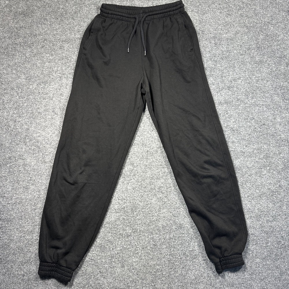 H&M Divided MEN'S Regular Fit Joggers Size XS Black Pants