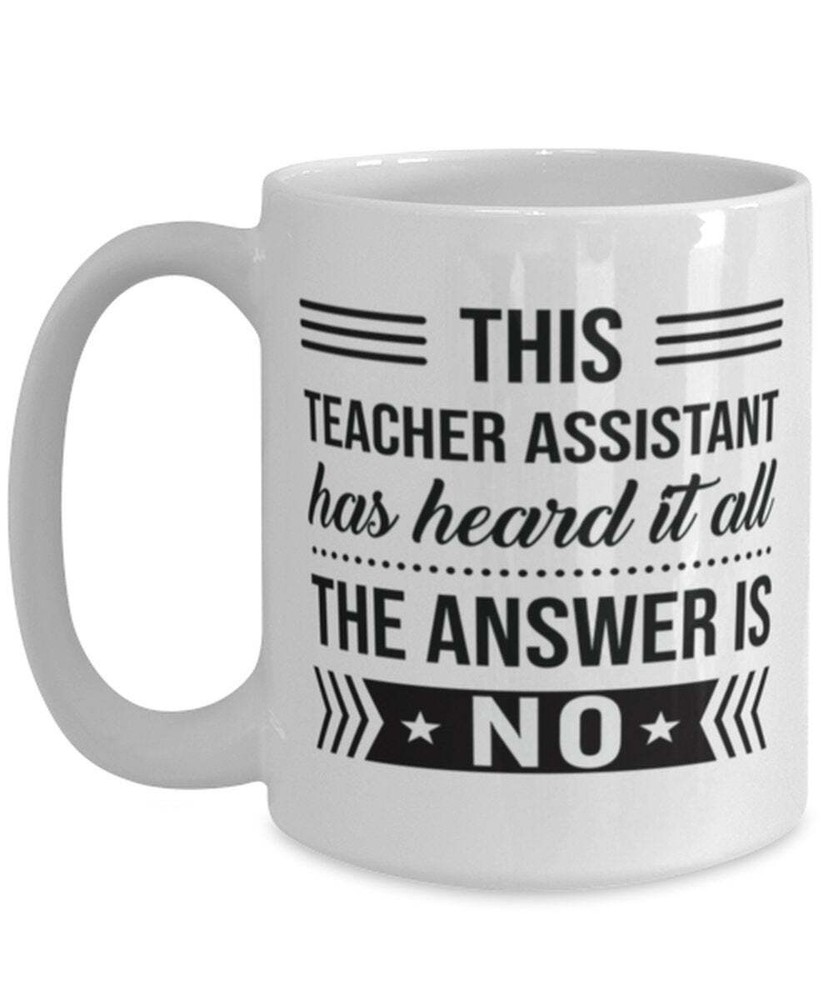 Teacher Assistant Appreciation Gift Thank You Gift For Teacher Assistants Funny