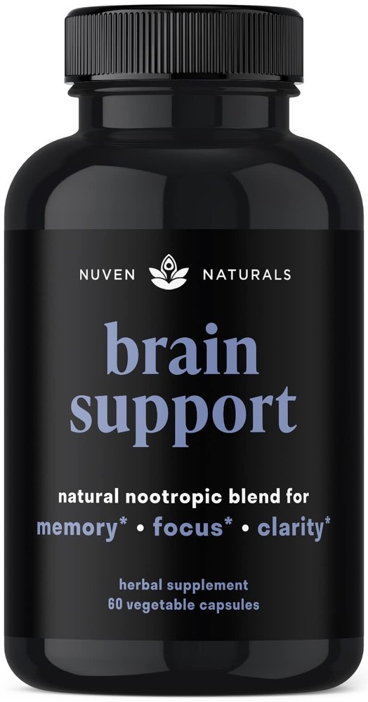 Brain — Natural Nootropic Brain for Focus, Energy, Memory, Mood, Clarity, and...