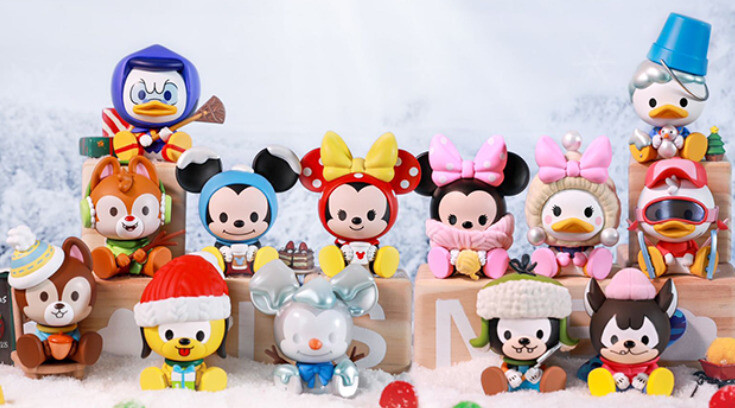 POPMART Disney Mickey and Friends Winter Sitting Baby Figure