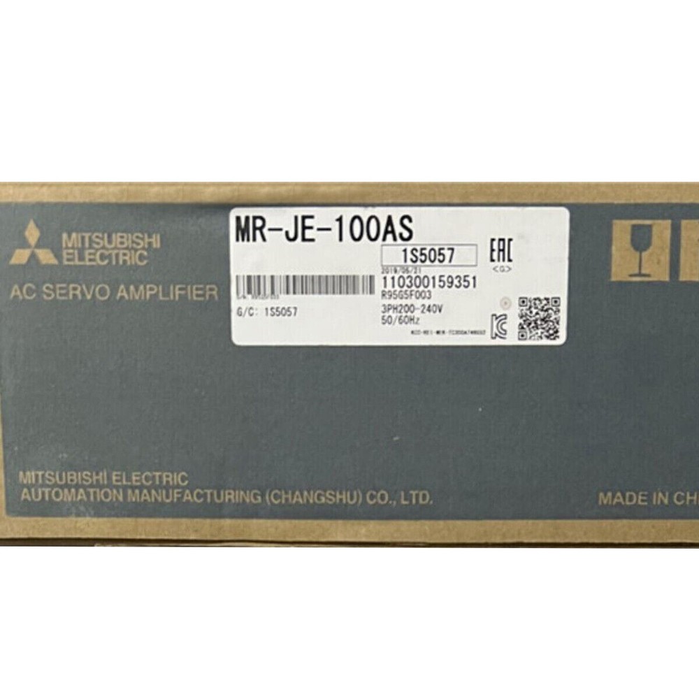 MR-JE-100AS New Sealed Mitsubishi AC SERVO DRIVE MR-JE-100AS