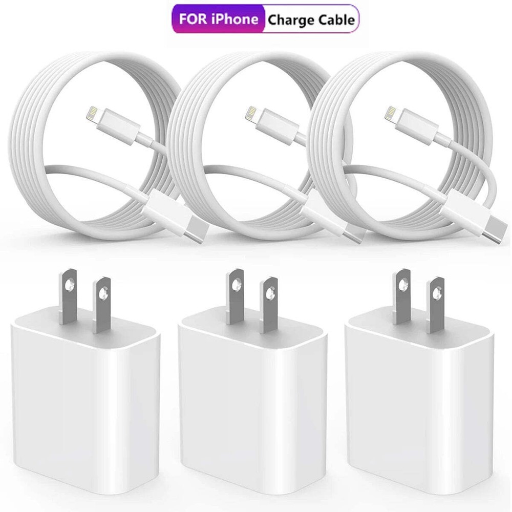 1-3Set 20W US USB C Port Fast Charger For iPhone 14 13 12 11 Pro Max Plus XR Xs