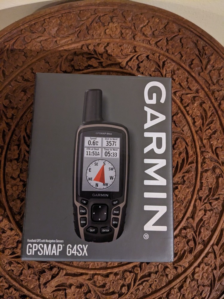 Garmin GPSMAP 64sx with U.S. TOPOActive Maps, Compass and Altimeter 010-02258-10