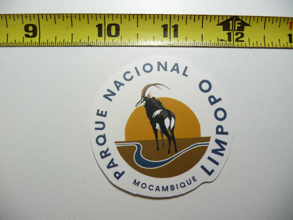 Limpopo National Park Mozambique Hiking Camping Adventure Decal Sticker
