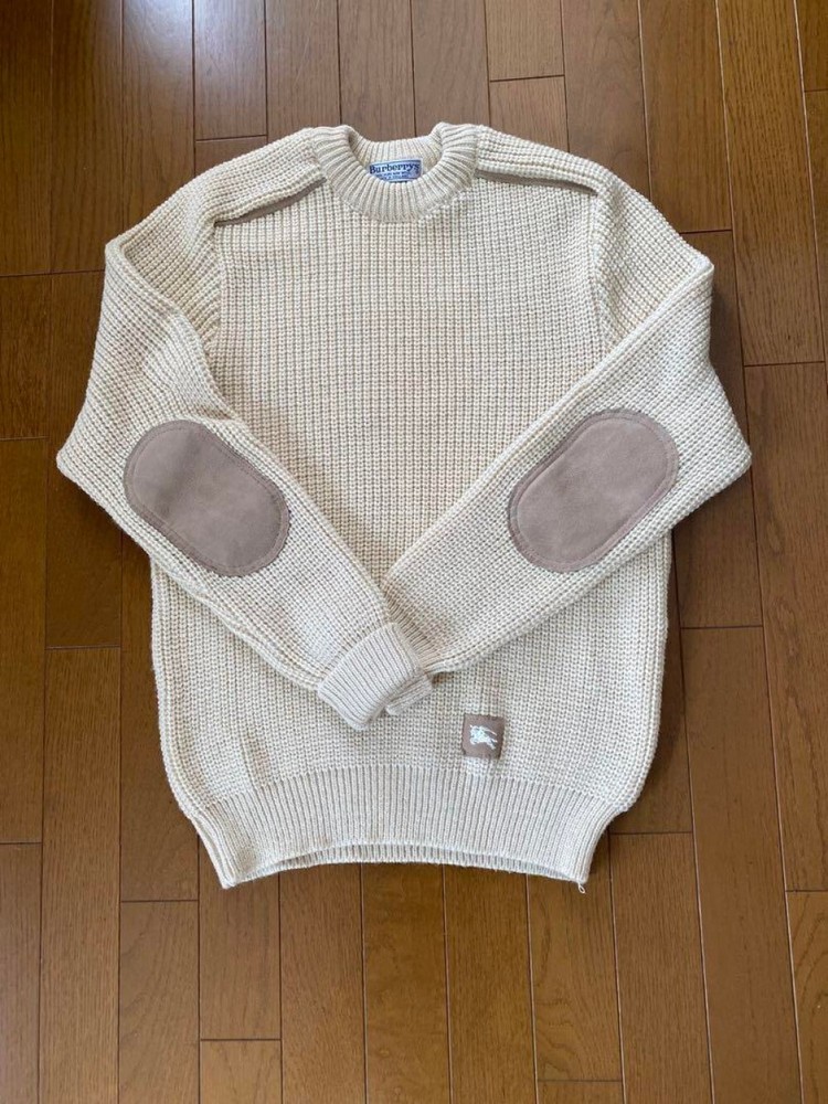 Burberry knit sweater Men's Fashion from Japan