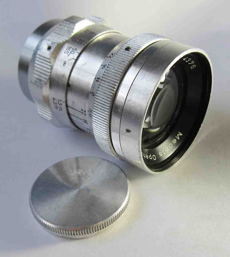 Menopta lens OPENAR 2,8/80 C-mount cine objective