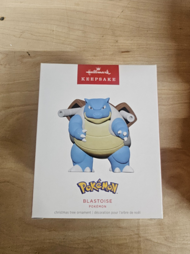 2024 Hallmark Keepsake Ornament Pokemon Blastoise