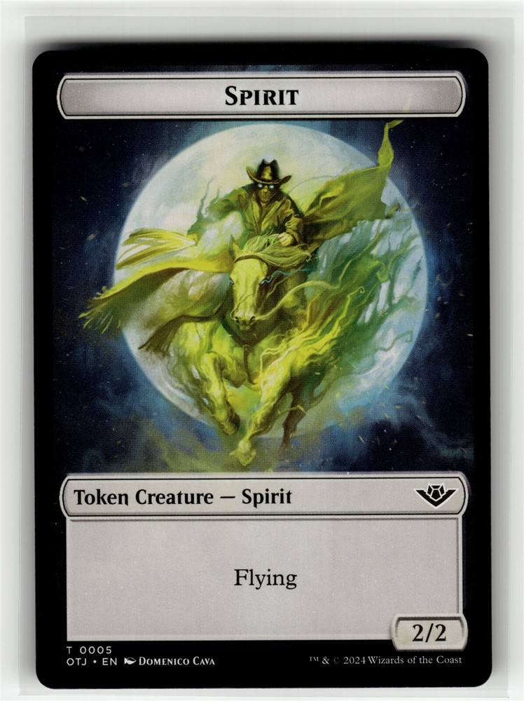 SPIRIT // PLOT DOUBLE-SIDED TO Outlaws of Thunder Junction #5//20 OTJ(NM+)(MTG)