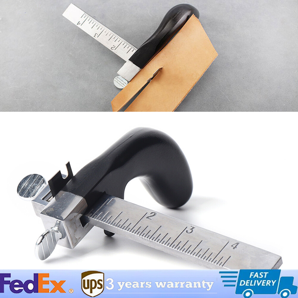 Leather Strap Cutter Tool – Professional Belt Cutting Gauge & Craft Blade  
