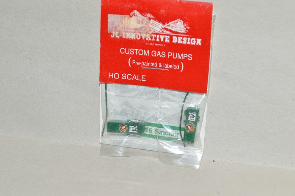 HO scale metal JL Innovative Design 816 custom gas pumps SINCLAIR