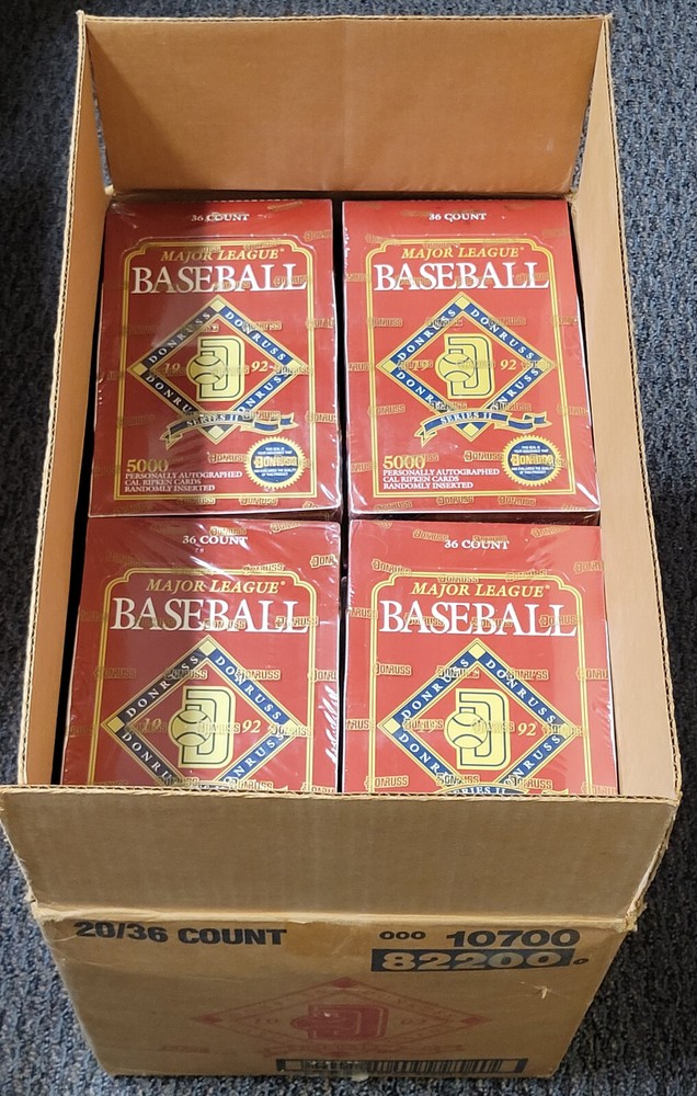 1992 Donruss Series 2 Sealed Box - Chance at Elite Ripken Auto