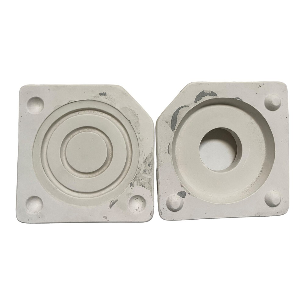 Clay Magic Mold 2093 Starlight Bottom Round Ball Bowl Base 6.5x6.5” 1999 Ceramic