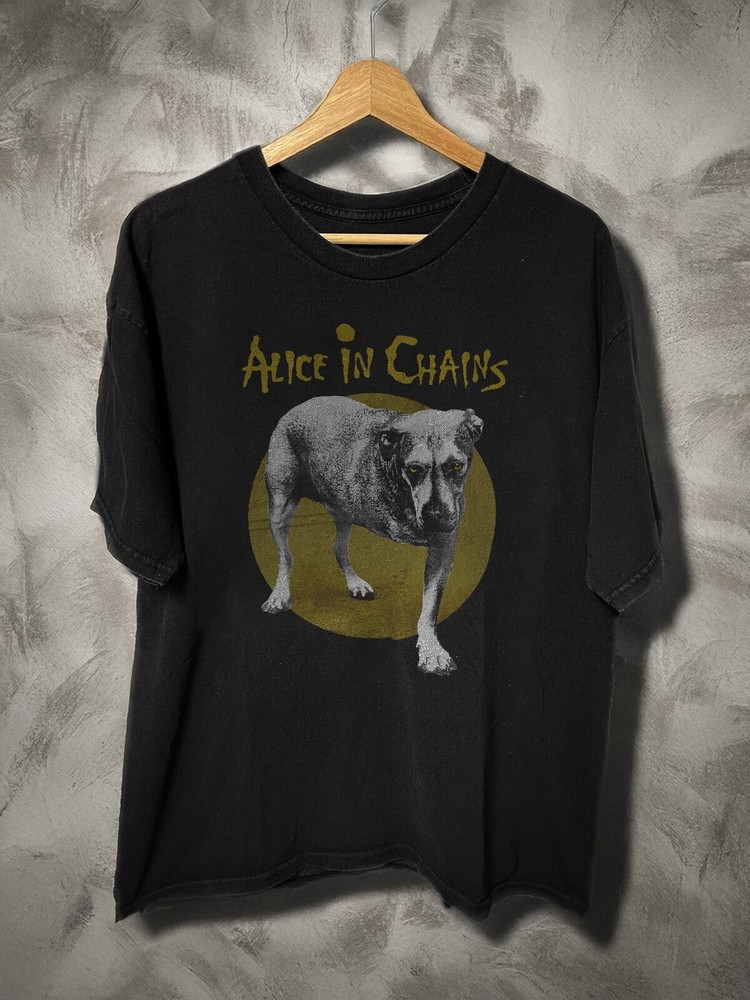 HOT! Alice In Chains “Tripod” Album Unisex Black T-shirt Size S-5XL