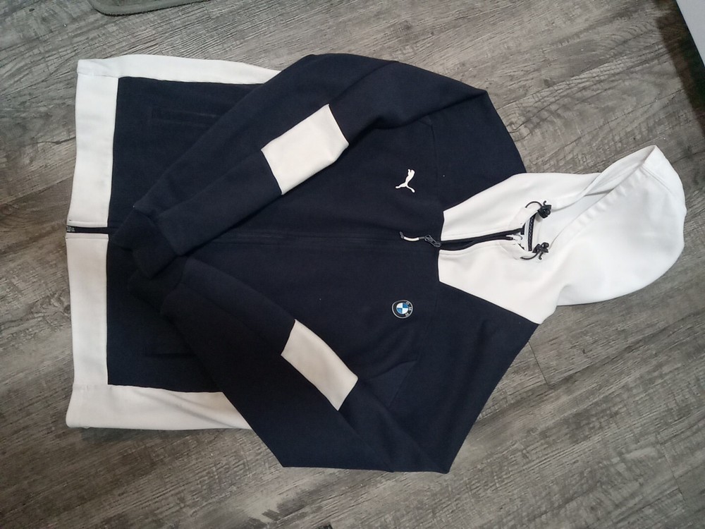 puma bmw hoodie Xl Dark Blue/white
