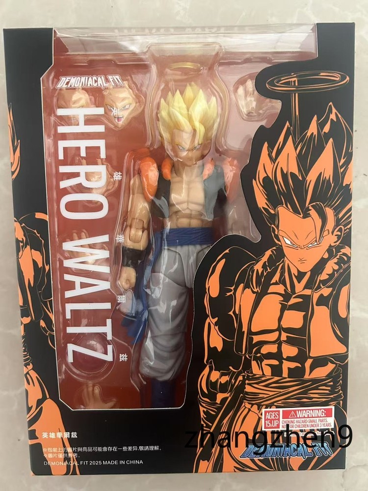 Demoniacal Fit 1/12 Hero Waltz Gogeta Action Figure Available Now
