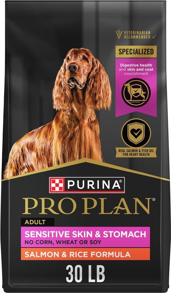 [ FLASH SALE ]-Purina Pro Plan Sensitive Stomach Salmon Dog Food 30lb Dry Adult-image