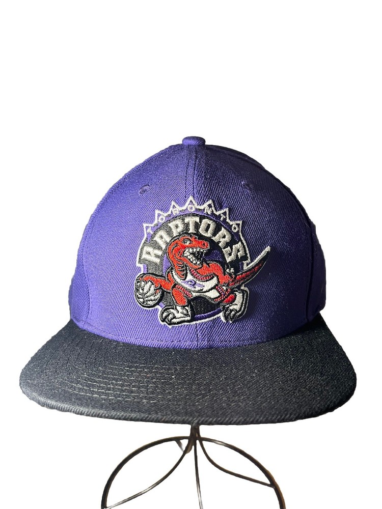 Mitchell & Ness Toronto Raptors Snapback Purple & Black Hat Cap Men’s NBA