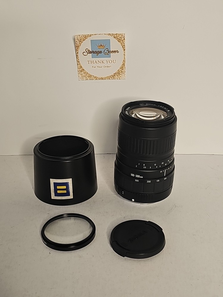 Sigma 100-300mm F4.5-6.7 DL Telephoto Zoom Lens for DSLR Cameras