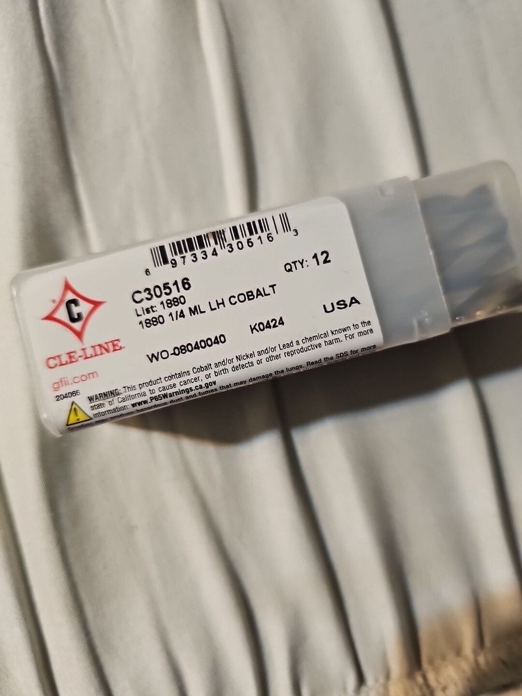 CLE-LINE C30516 Mechanics Length Drill,1/4