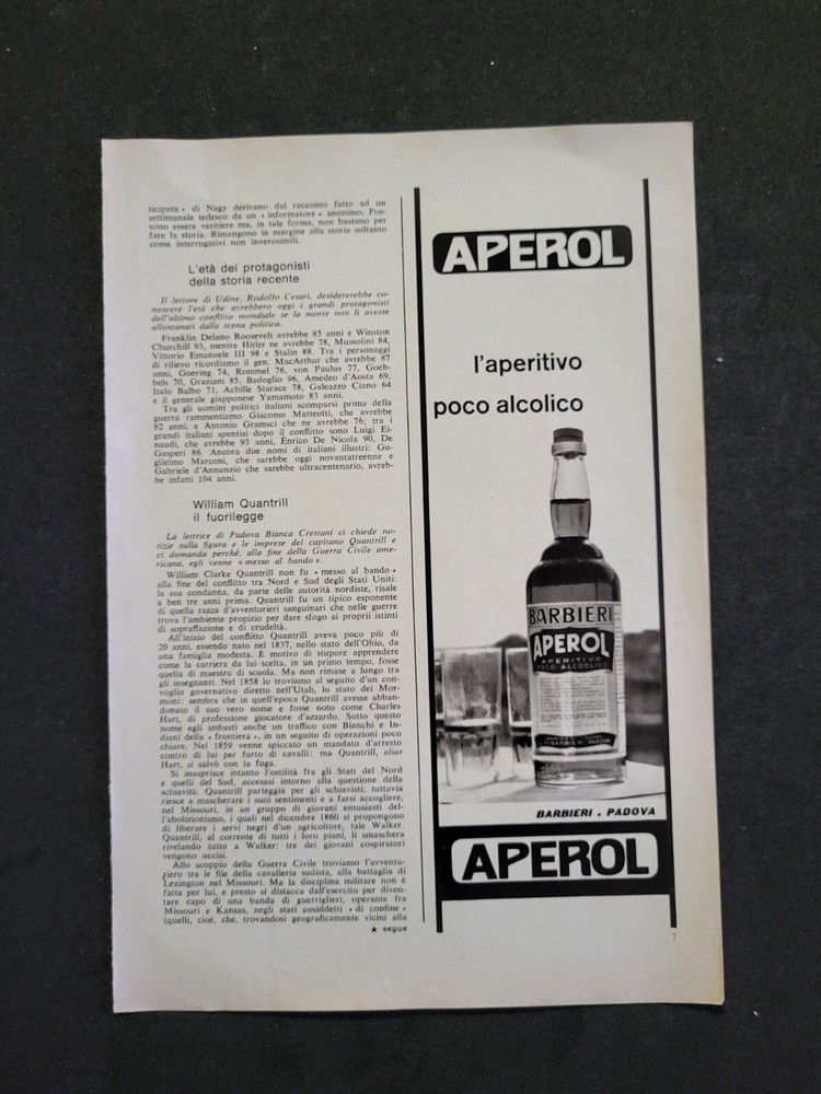 Aperol Aperitif Barber Shop Advertising Cutting Clipping Sign #890  