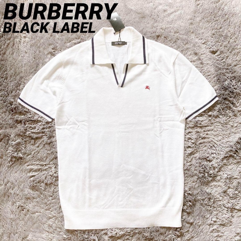 Burberry Black Label Polo Shirt Men's Fashion from Japan