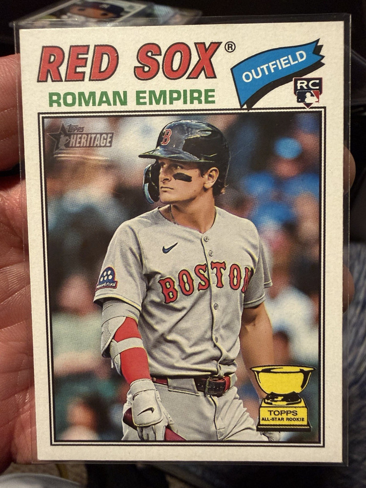 Topps 2026 Heritage Roman Anthony RC #86 ROMAN EMPIRE NICKNAME variant CASE HIT!