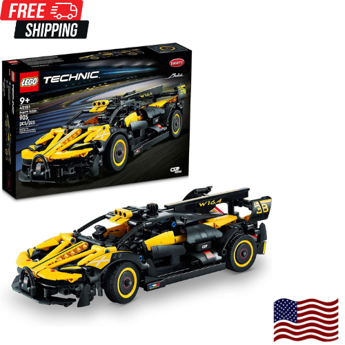 LEGO Technic Bugatti Bolide Racing Car Set - Model Car Kit for Ages 9+, 42151